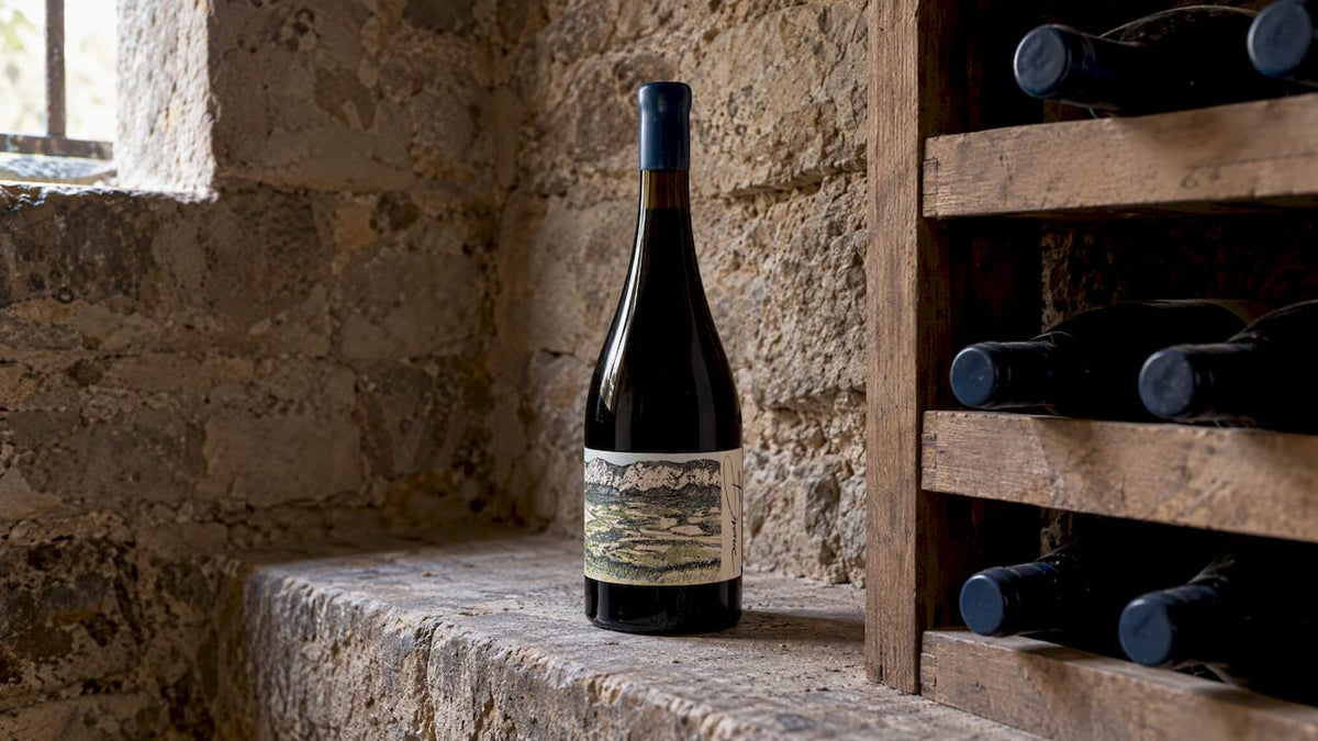Res Fortes Brave 2022 in a stone cellar