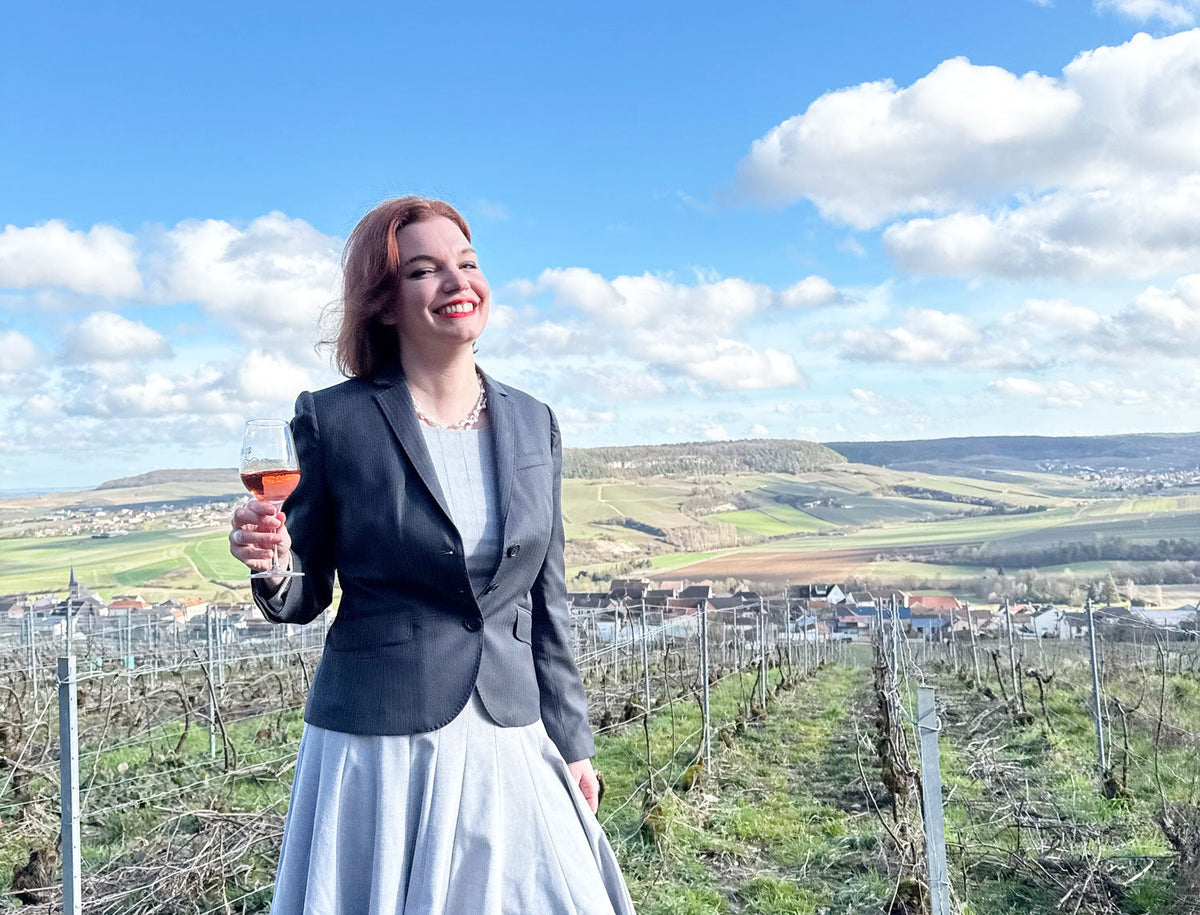 Michelle Gruben in Champagne