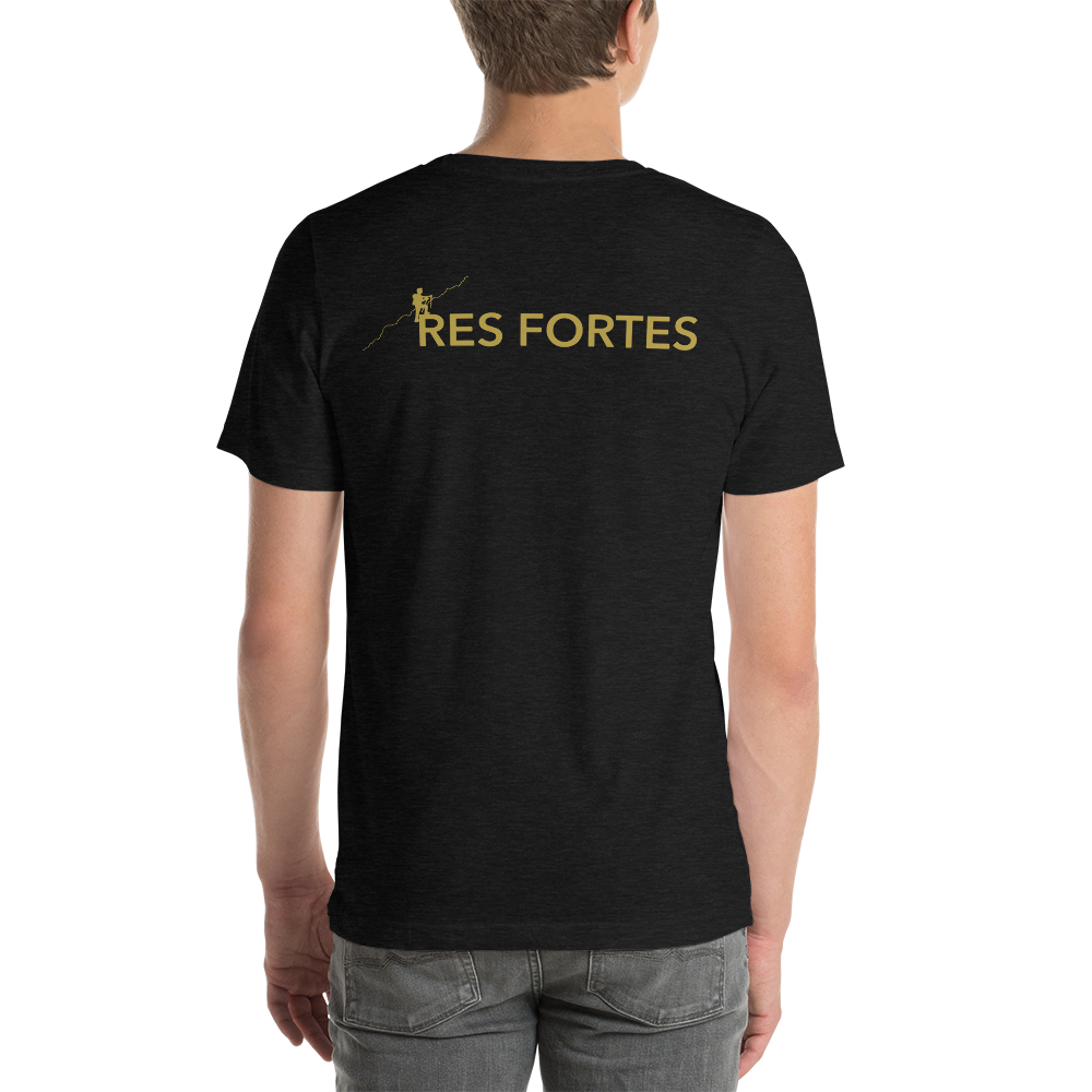 T-shirt Res Fortes - Rose toute la journée