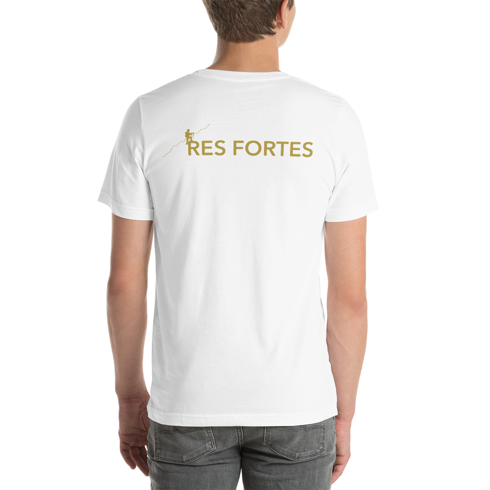 T-shirt Res Fortes - Rose toute la journée