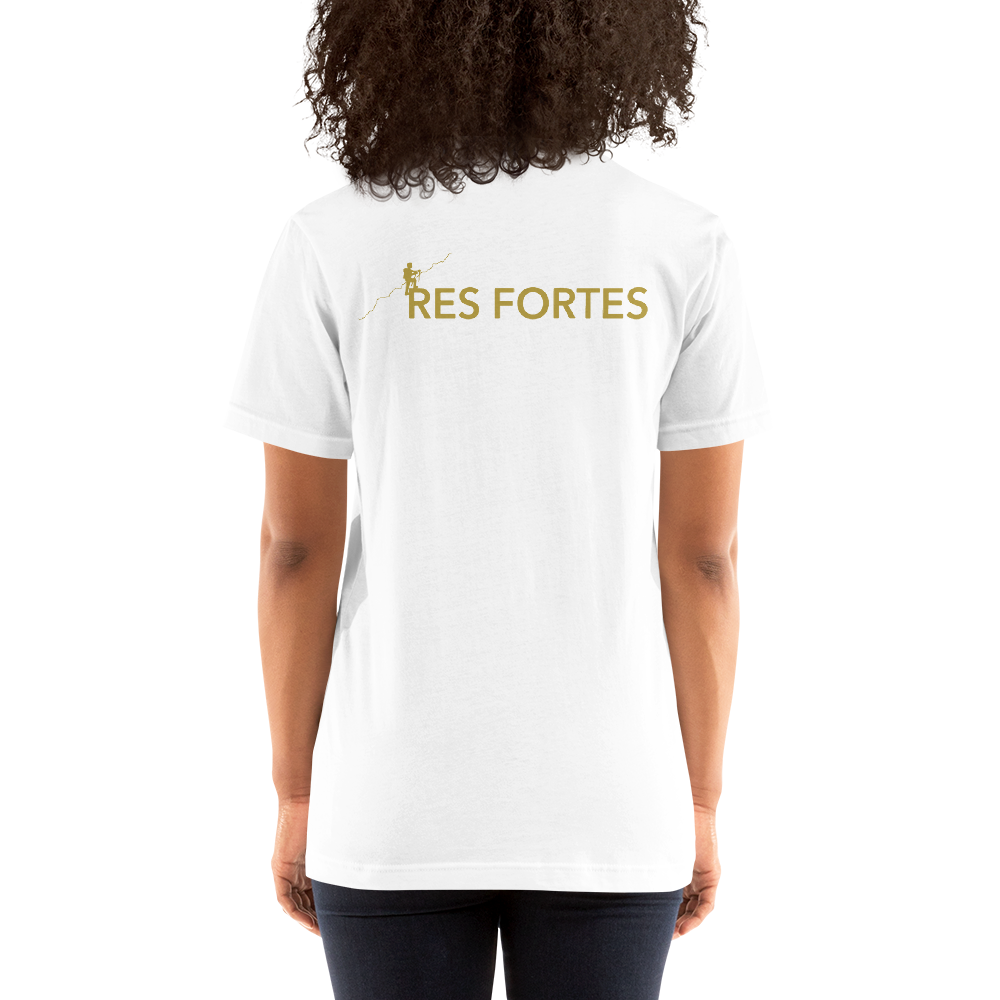 T-shirt Res Fortes - Rose toute la journée