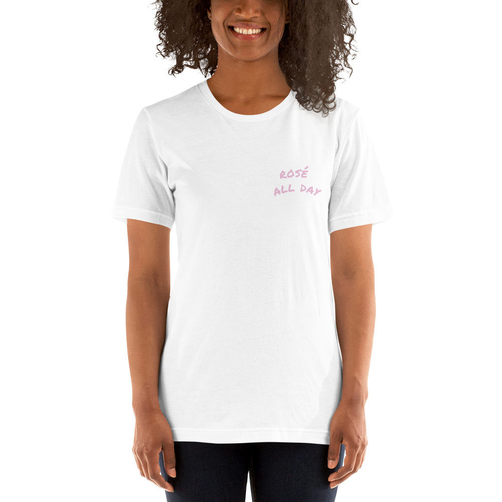 T-shirt Res Fortes - Rose toute la journée