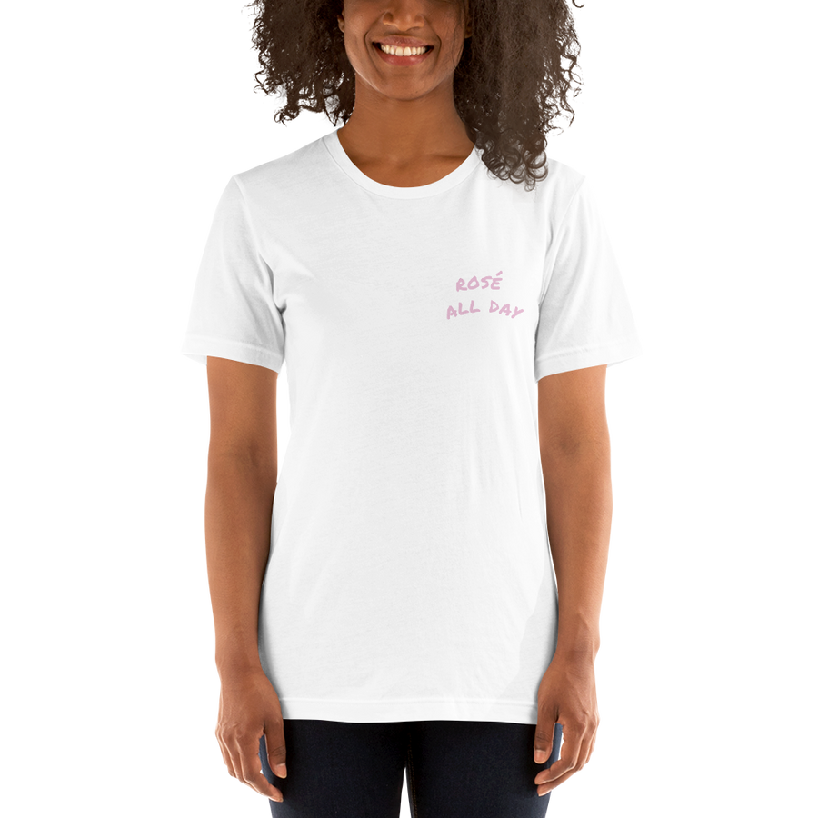 T-shirt Res Fortes - Rose toute la journée