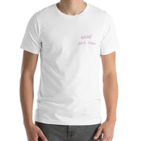 Rose toute la journée - T-shirt imprimé