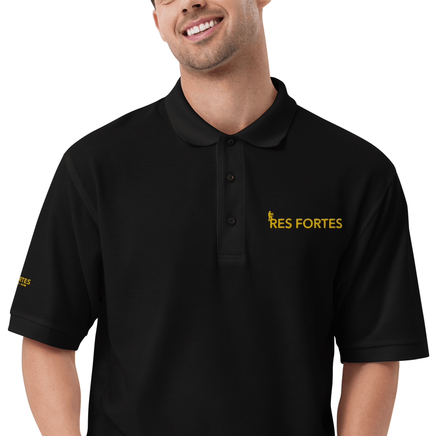 Res Fortes Men's Premium Polo