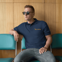 Res Fortes Navy / S Men's Premium Polo