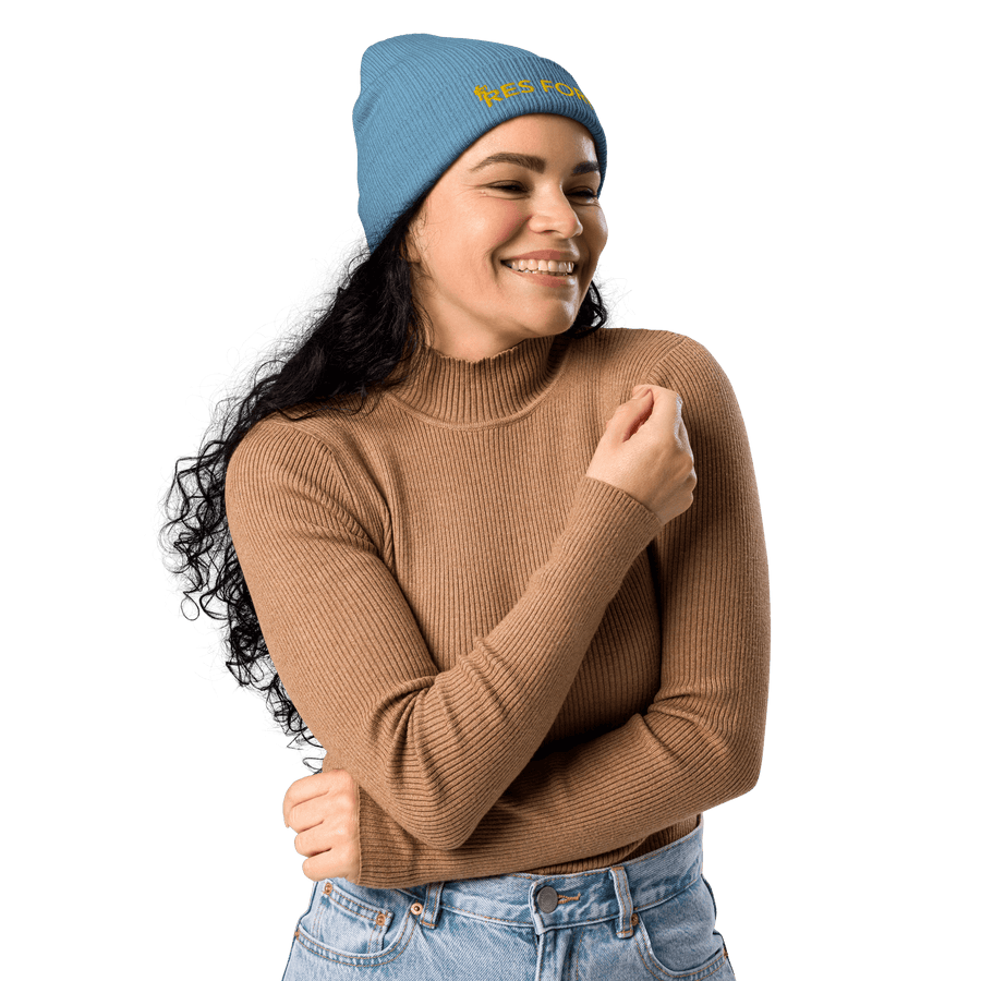 Res Fortes Organic ribbed beanie