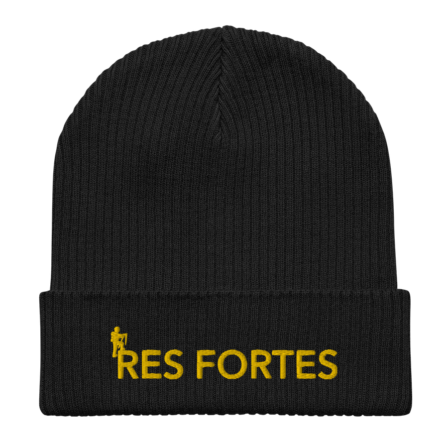 Res Fortes Organic ribbed beanie