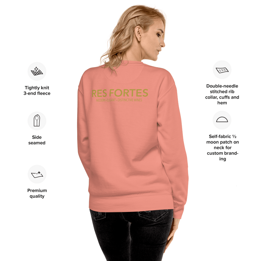 Res Fortes Rosé all Day | Unisex Premium Sweatshirt/Jumper