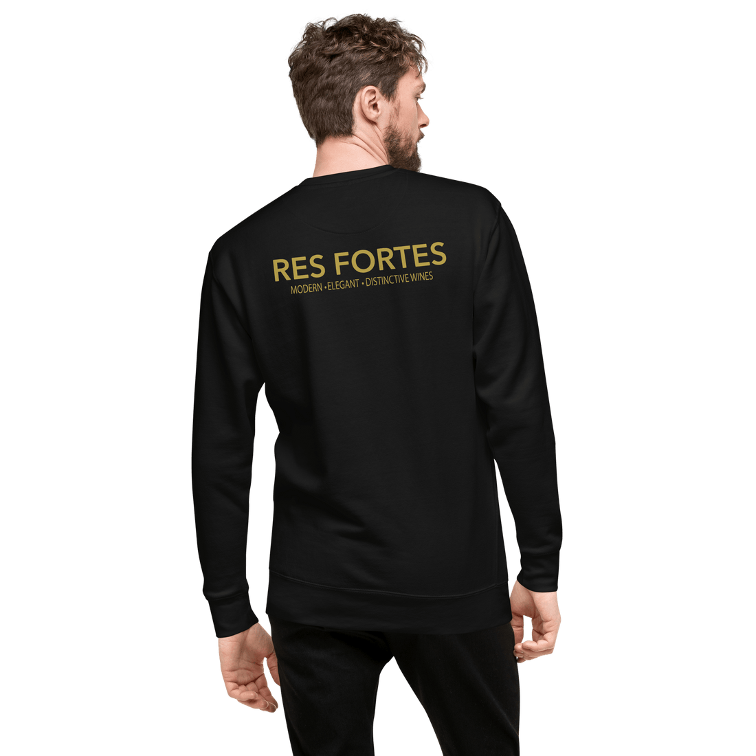 Res Fortes You had me at Merlot | Unisex Premium Sweatshirt/Jumpers