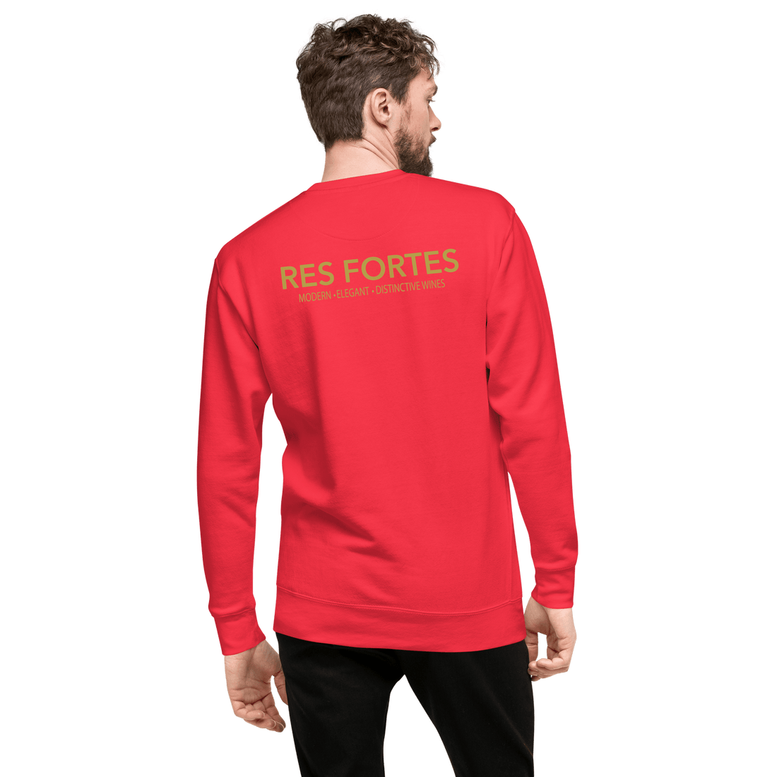 Res Fortes You had me at Merlot | Unisex Premium Sweatshirt/Jumpers