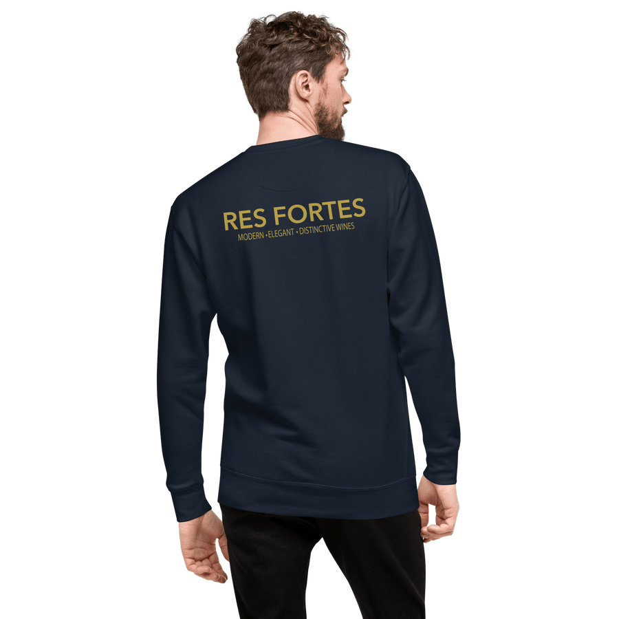 Res Fortes You had me at Merlot | Unisex Premium Sweatshirt/Jumpers