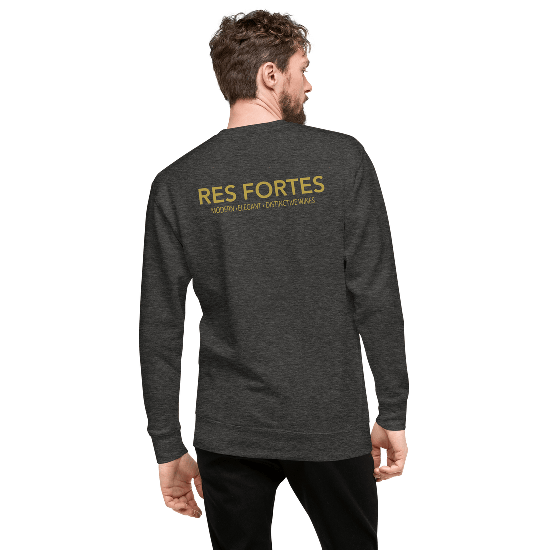 Res Fortes You had me at Merlot | Unisex Premium Sweatshirt/Jumpers