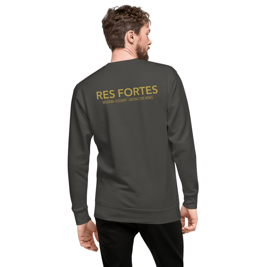 Res Fortes You had me at Merlot | Unisex Premium Sweatshirt/Jumpers