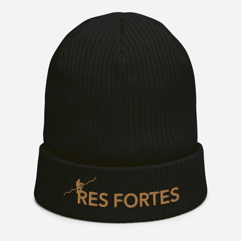 Beanie Ribbed Hat - 100% Organic Cotton - Res Fortes